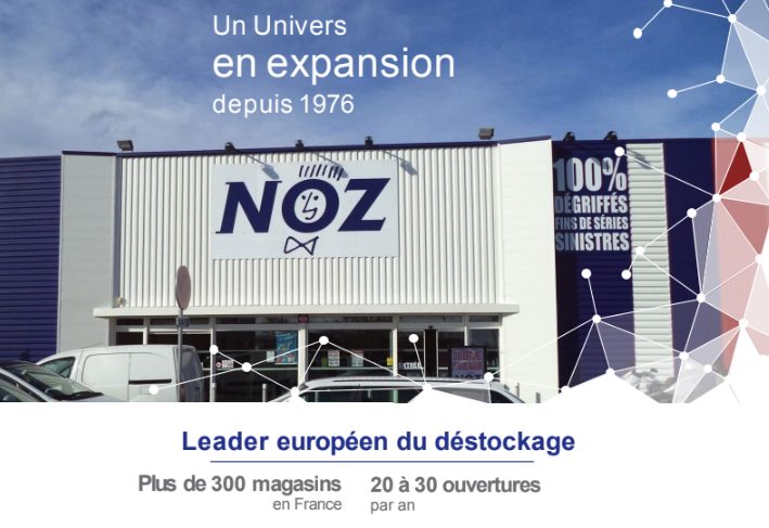 Enseigne NOZ — plan de développement France